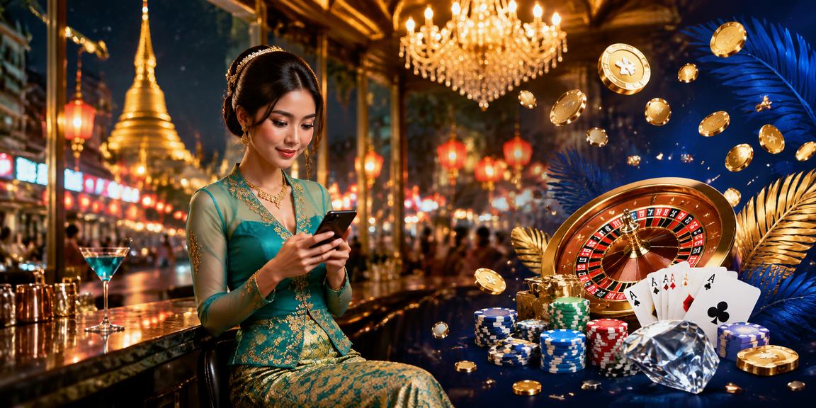 ရန်ကုန်တောင်သူဈေးကာစီနိုအက်ပ် တွင် သုံးစွဲသူ တစ်ဦး
